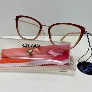 QUAY Blue Light Cat Eye Glasses